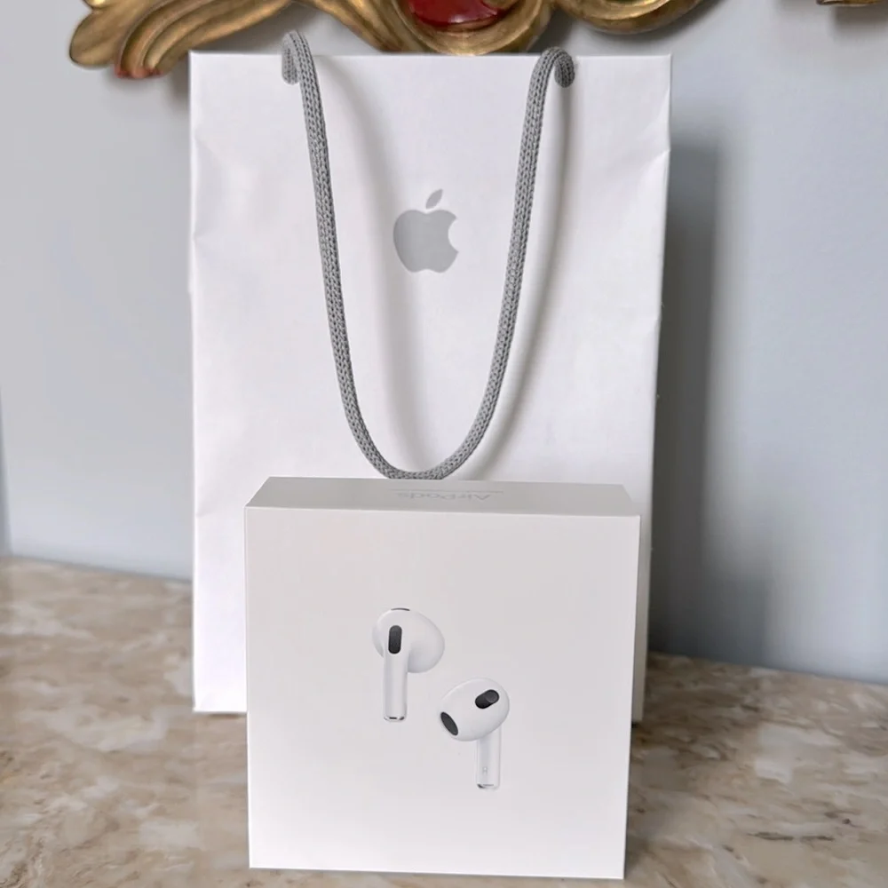 New Authentic Apple - AirPods with Lightning Charging Case.